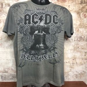 Men's AC/DC Back in Black Hell Bells T-Shirt - L